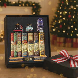 Kevin's Magical Library Harry Potter Ornament