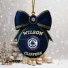 Custom Grinch Colts Christmas Football Ornament Custom Grinch Colts Christmas Football Ornament