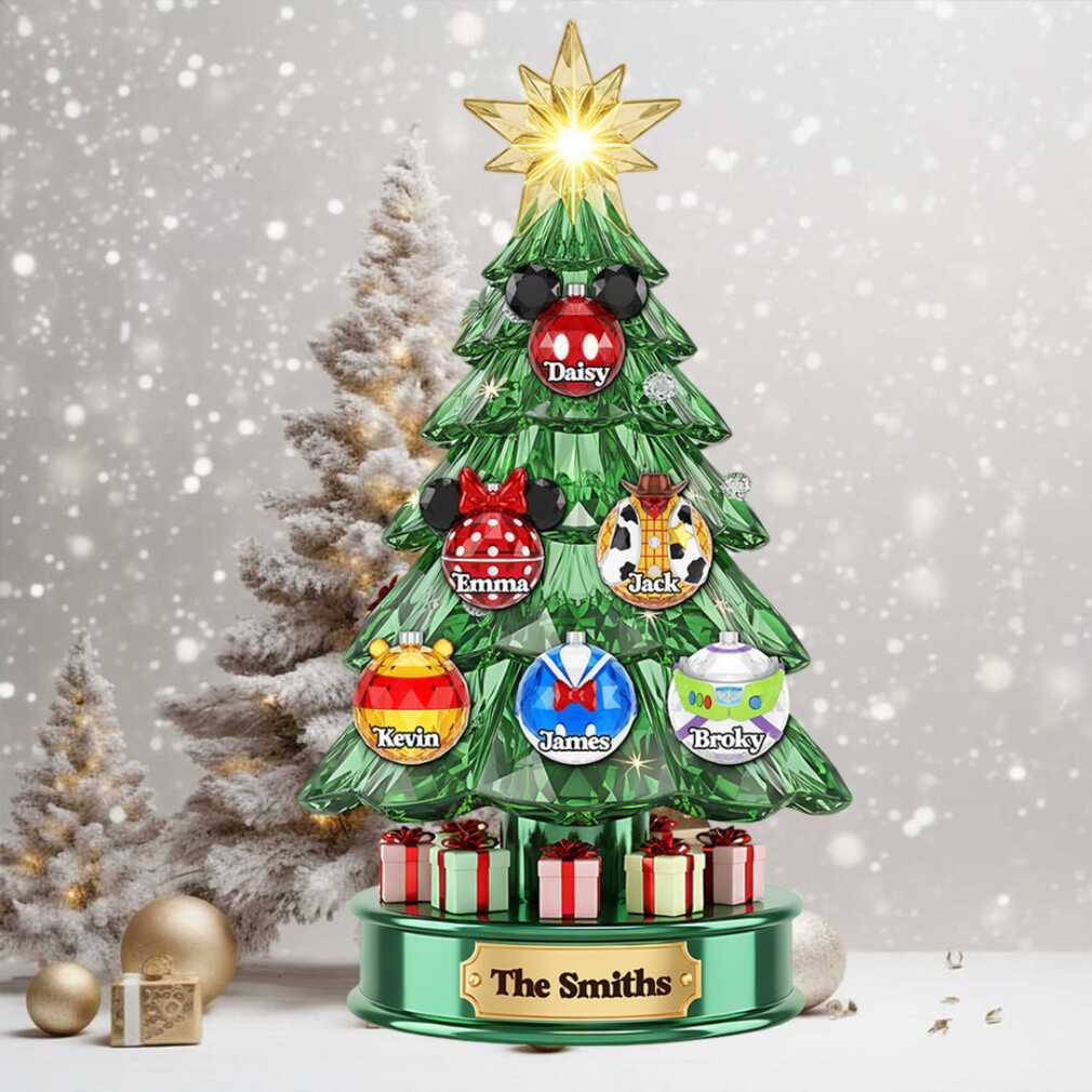 Tree Light Box Magical Family Tree Acrylic Light Box – Personalized Gifts For Family ...
