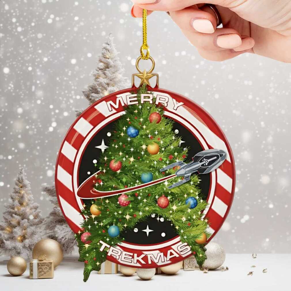Merry Trekmas Starfleet Academy Christmas Ornament Merry Trekmas Starfleet Academy Christmas Ornament