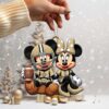 Mickey & Minnie Mouse Chicago Bears Christmas Ornament Mickey & Minnie Mouse Chicago Bears Christmas Ornament