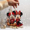 Mickey & Minnie Mouse Chicago Bears Christmas Ornament Mickey & Minnie Mouse Chicago Bears Christmas Ornament