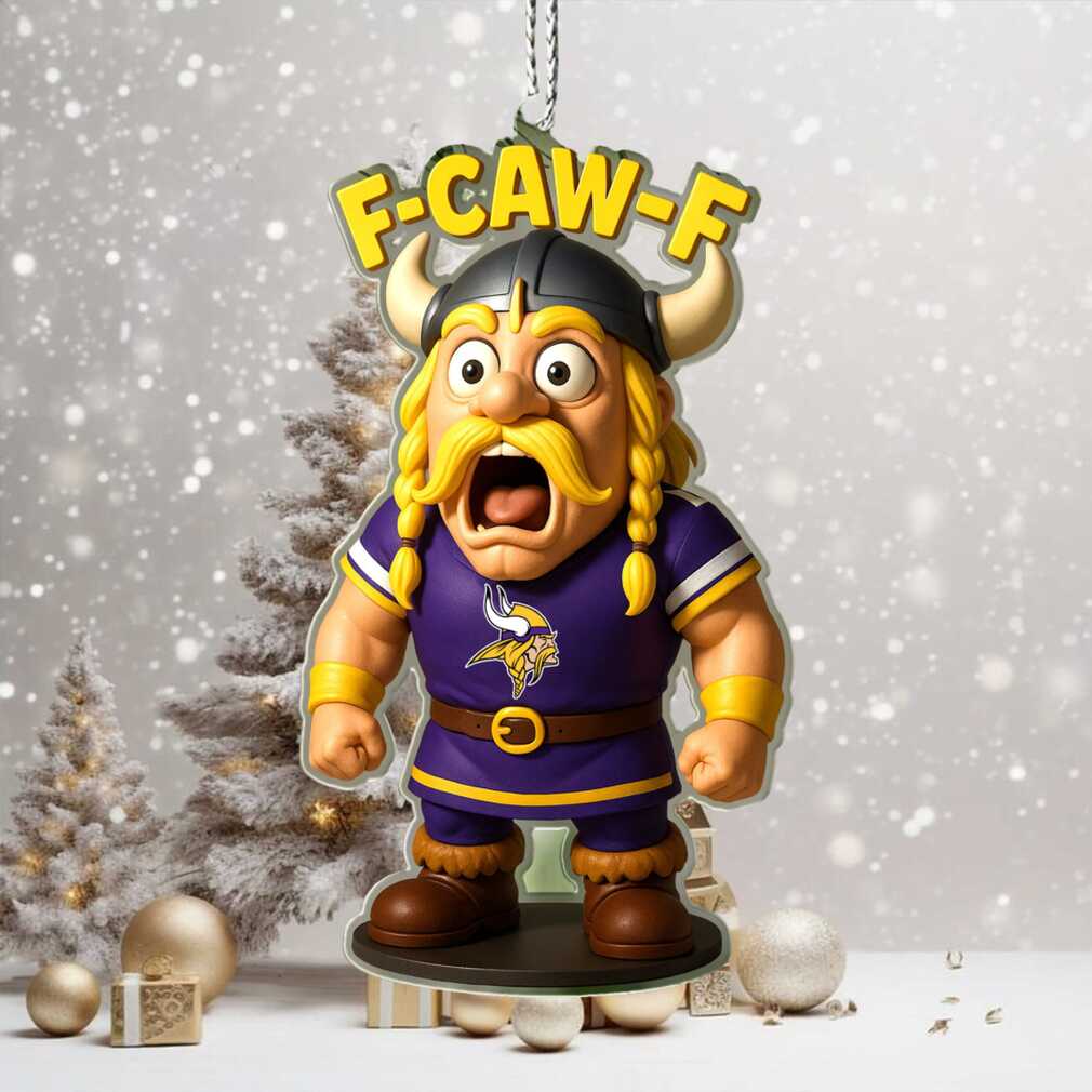 Minnesota Vikings F CAW F Mascot Ornament Minnesota Vikings F CAW F Mascot Ornament