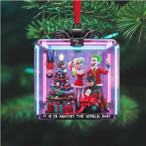 Mischievous Couple Personalized Gifts For Couple Christmas Ornament 01pata091025