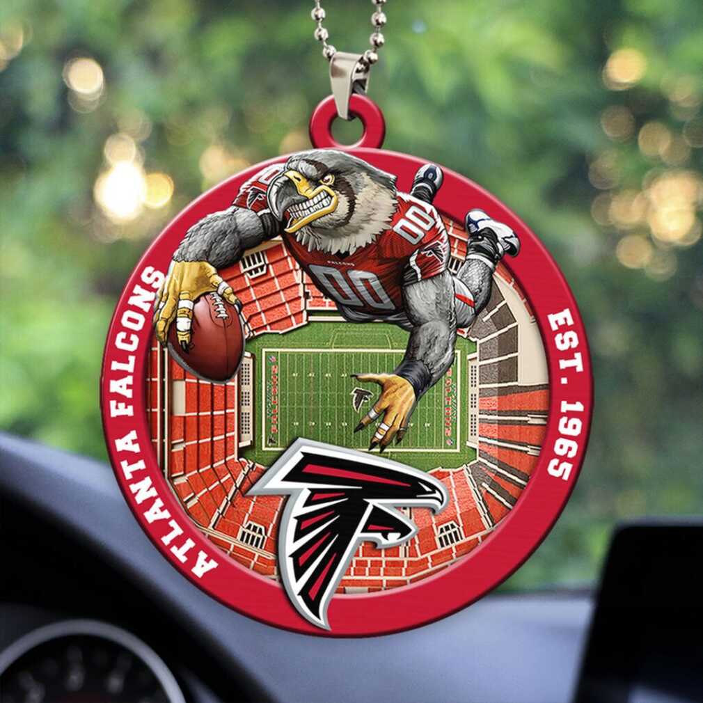 NFL Atlanta Falcons Personalized Christmas Ornament NFL Atlanta Falcons Personalized Christmas Ornament