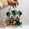 Mickey & Minnie Mouse Pittsburgh Steelers Christmas Ornament Mickey & Minnie Mouse Pittsburgh Steelers Christmas Ornament
