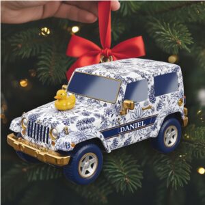 Off road Adventure Car Ornament Personalized Gifts For Off road Lovers 03PGLU091025