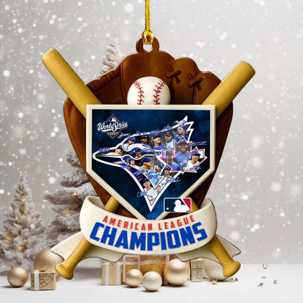 Official Toronto Blue Jays American League Champions 2025 Ornament Official Toronto Blue Jays American League Champions 2025 Ornament