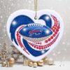 Funny Grinch Monster Couple Football Christmas Ornament Funny Grinch Monster Couple Football Christmas Ornament