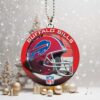 Personalized Santa Football Sleigh Christmas Ornament Custom Name & Number #54 Personalized Santa Football Sleigh Christmas Ornament Custom Name & Number #54