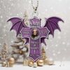 Ozzy Osbourne 1948 2025 Memorial Bat Wing Cross Ornament Ozzy Osbourne 1948 2025 Memorial Bat Wing Cross Ornament
