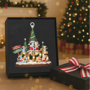 Pawfect Family Adventure Ornament Personalized Gifts For Family 02PATA141025