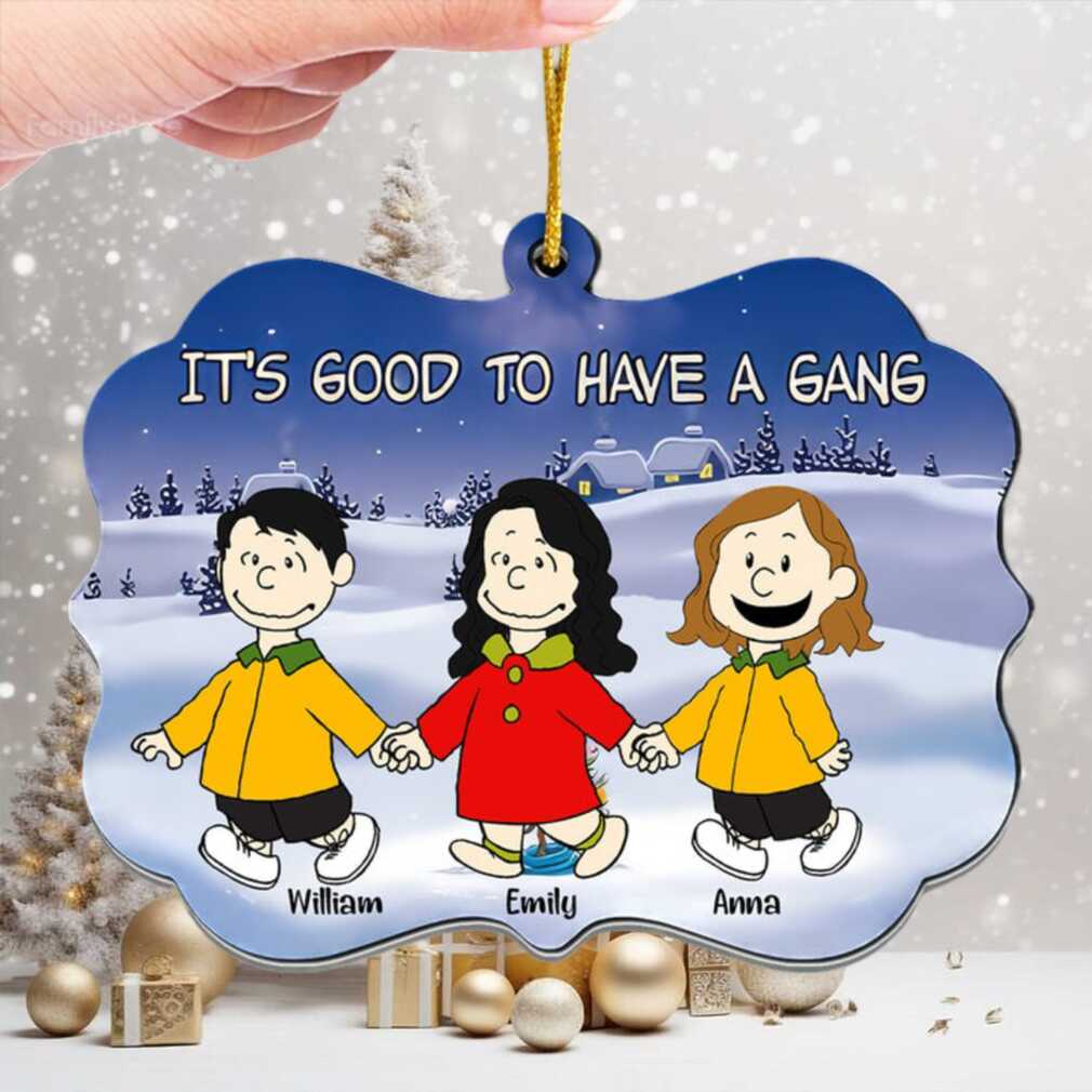 Peanuts The Besties Friend Christmas Personalized Acylic Ornament Peanuts The Besties Friend Christmas Personalized Acylic Ornament