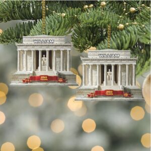 Personalized 250 Years 1776–2026 Acrylic Ornament Custom Name Patriotic 4th of July Christmas Ornament Personalized 250 Years 1776–2026 Acrylic Ornament Custom Name Patriotic 4th of July Christmas Ornament