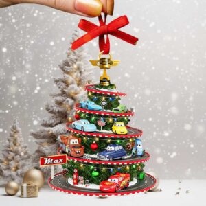 Personalized Cars Movie Character Christmas Ornament