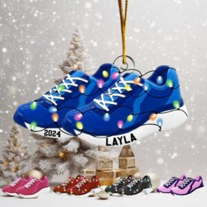 Personalized Christmas Sneaker Ornament
