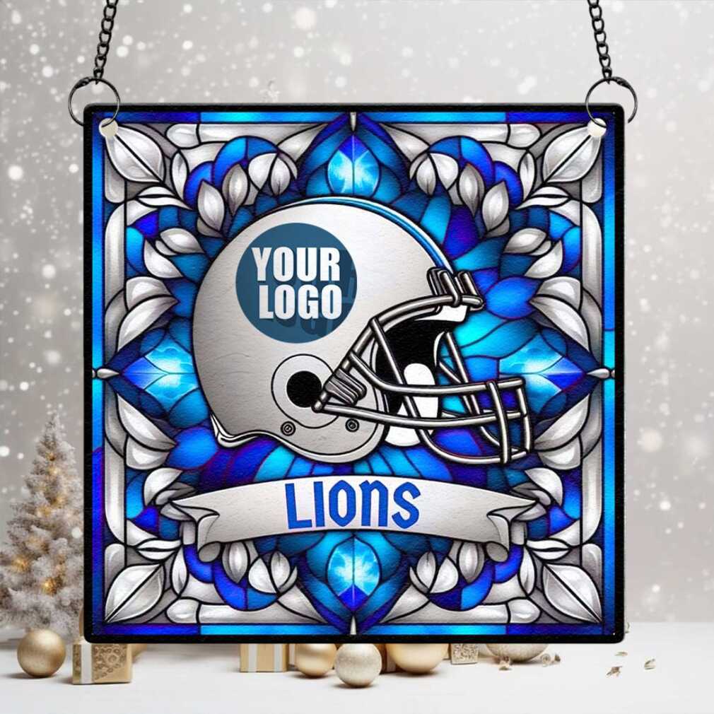 Personalized Detroit Lions Helmet Ornament Personalized Detroit Lions Helmet Ornament
