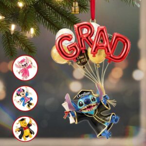 Personalized Disney Inspired Castle Family Ornament