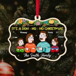 Personalized Disney Lilo & Stitch LOVE Ornament