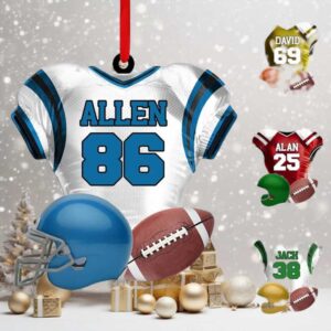 Personalized Dog on Moon Ornament