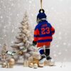Personalized Hockey Player Photo Ornament Personalized Hockey Player Photo Ornament