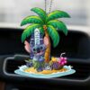 Rick and Morty in Los Angeles Chargers Airplane Ornament Rick and Morty in Los Angeles Chargers Airplane Ornament