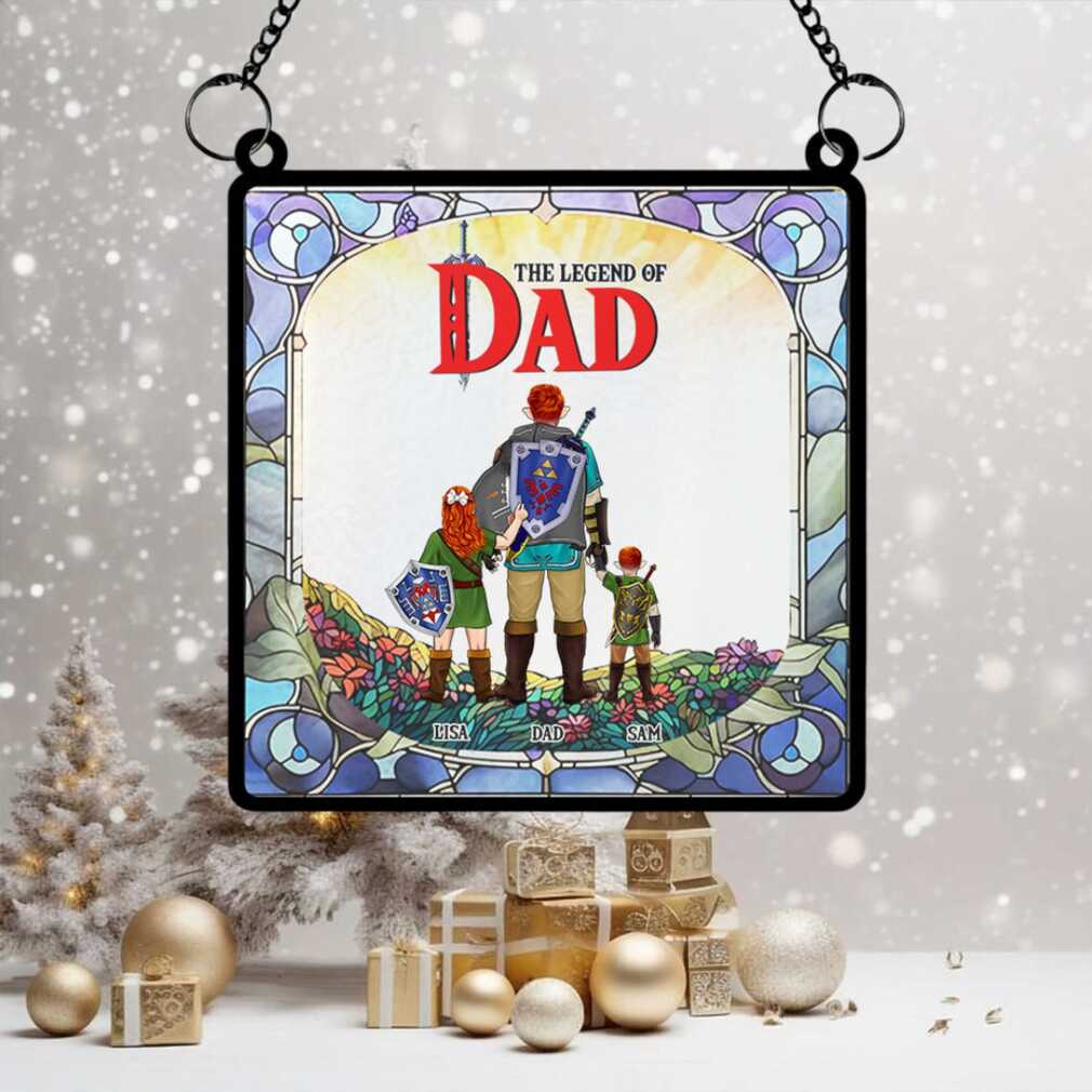 Personalized The Legend of Dad Acrylic Suncatcher Ornament Personalized The Legend of Dad Acrylic Suncatcher Ornament