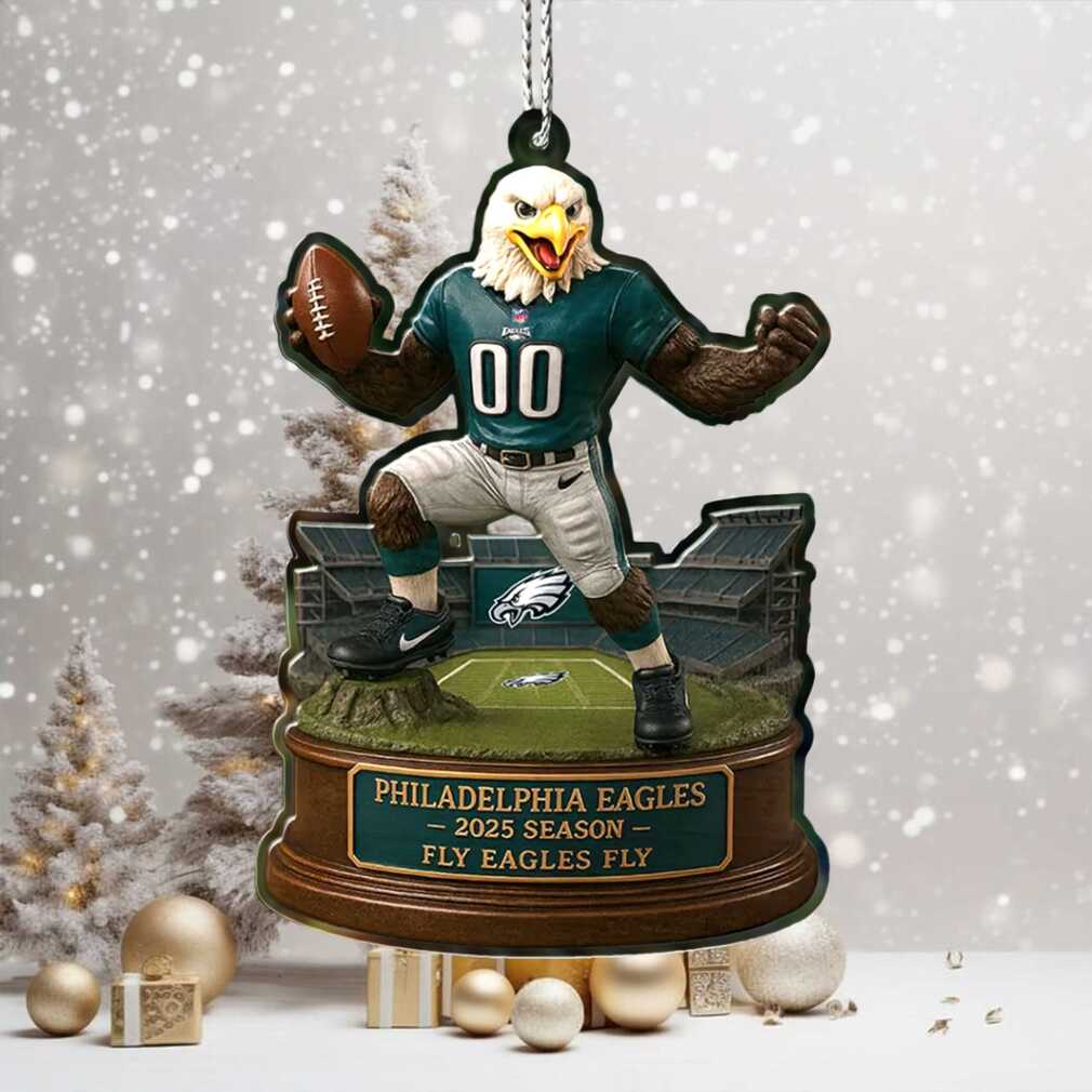 Philadelphia Eagles 2025 Season Mascot Ornament
