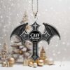 Ozzy Osbourne Bat Wing Cross Commemorative Ornament 1948 2025 Ozzy Osbourne Bat Wing Cross Commemorative Ornament 1948 2025