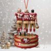 Mickey and Minnie Mouse San Francisco 49ers Christmas Ornament Mickey and Minnie Mouse San Francisco 49ers Christmas Ornament