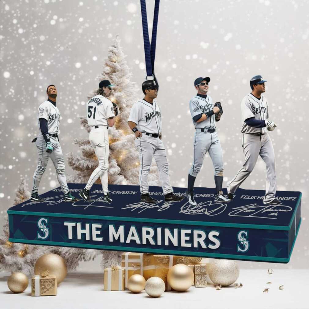 Seattle Mariners Player Figurines Christmas Ornament Seattle Mariners Player Figurines Christmas Ornament