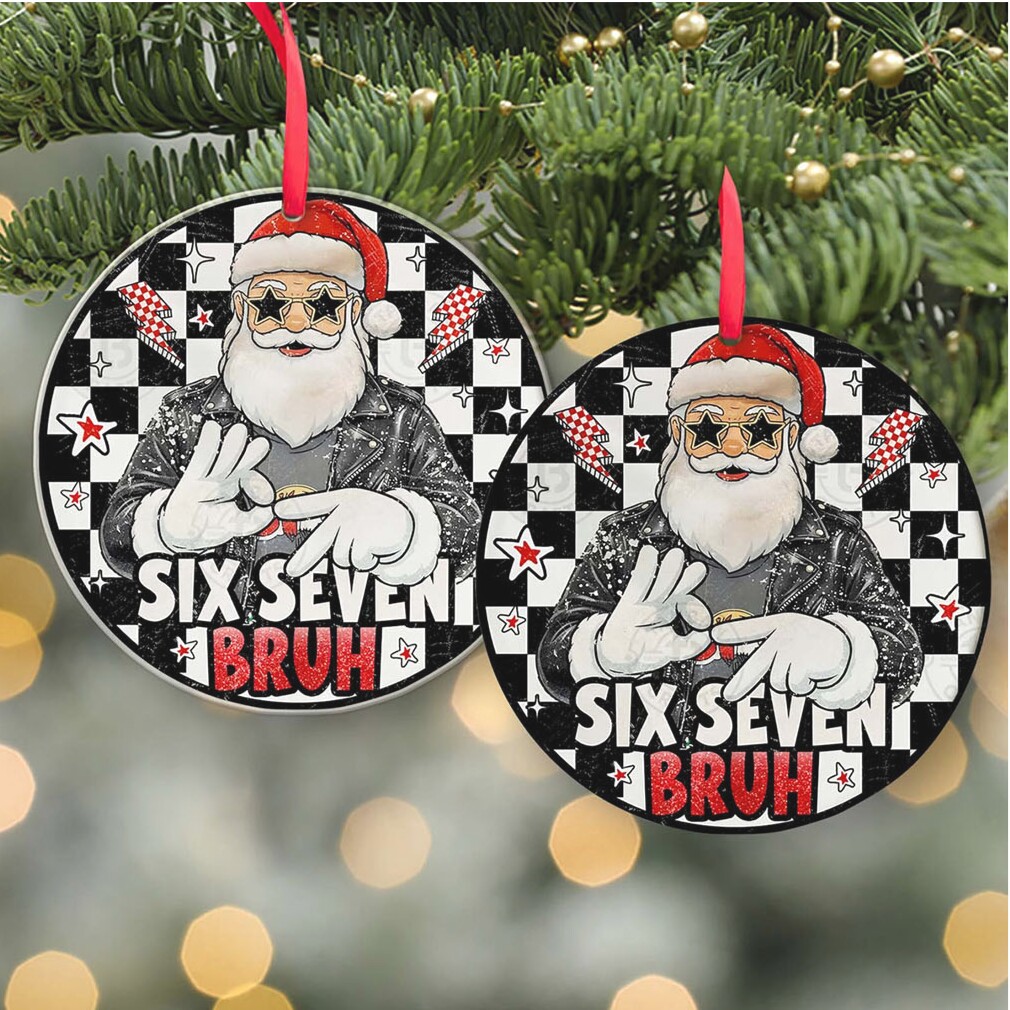 Six Seven Meme Acrylic Christmas Ornament Viral 6 7 Santa Joke Decoration Six Seven Humor Gift Six Seven Meme Acrylic Christmas Ornament Viral 6 7 Santa Joke Decoration Six Seven Humor Gift