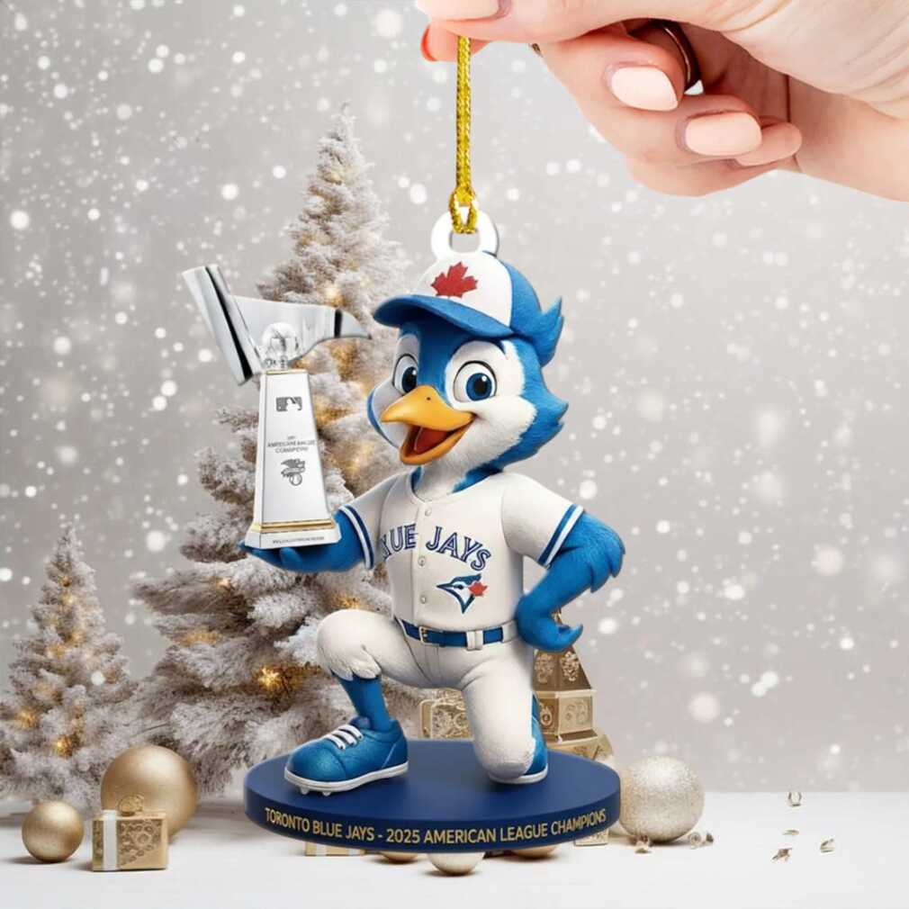 Toronto Blue Jays 2025 AL Champions Ace Mascot Acrylic Ornament Toronto Blue Jays 2025 AL Champions Ace Mascot Acrylic Ornament