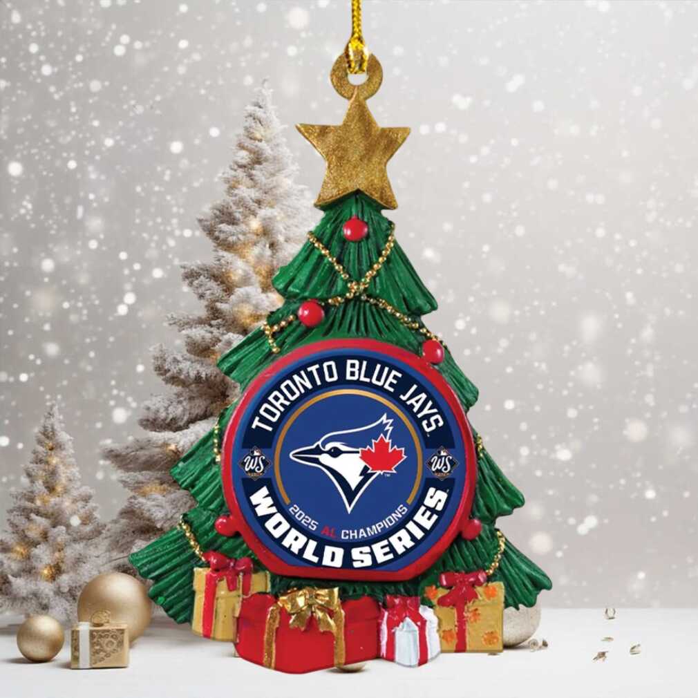 Toronto Blue Jays 2025 AL Champions Wreath Acrylic Ornament Toronto Blue Jays 2025 AL Champions Wreath Acrylic Ornament