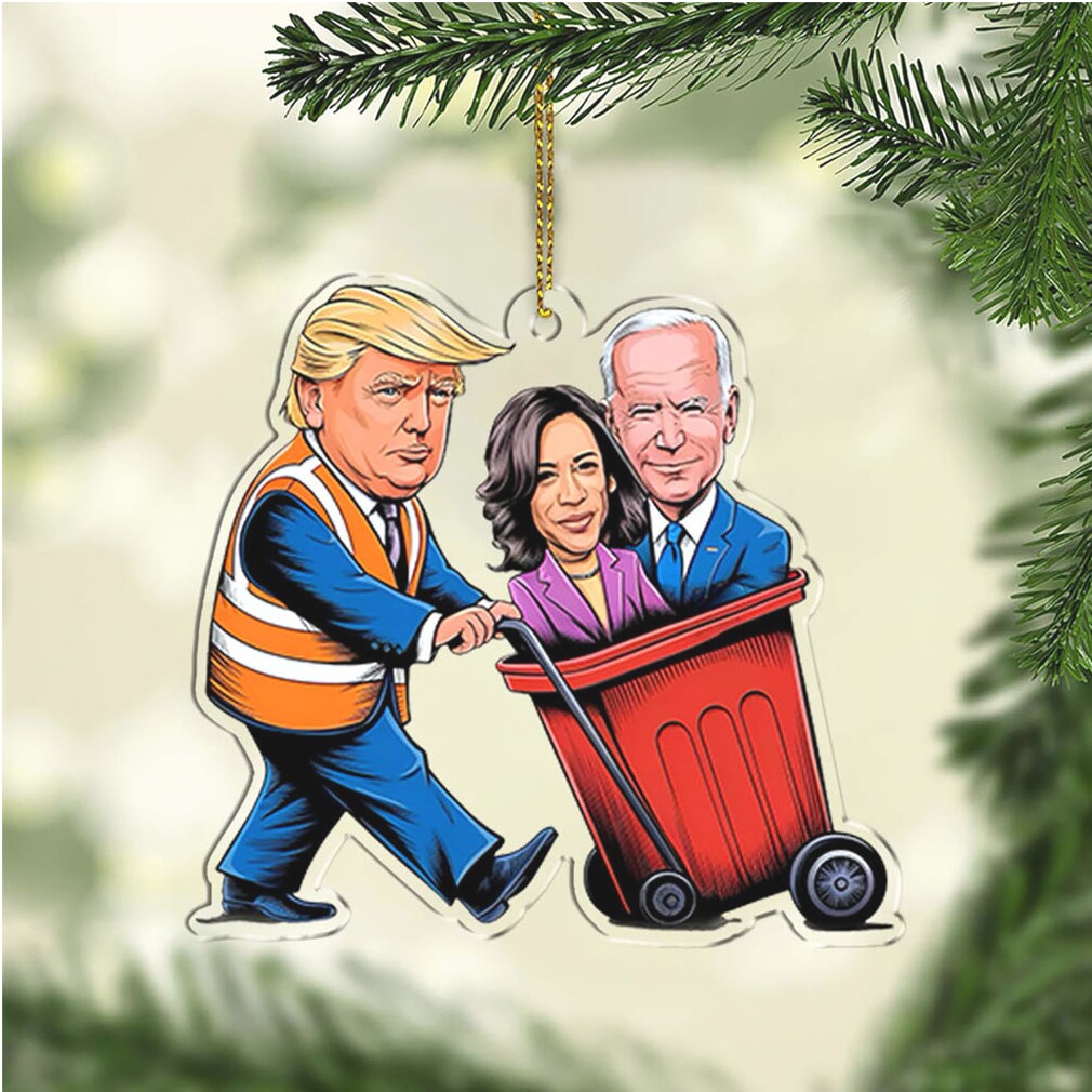 Trump Make America great Again 2024 Ornament, Trump Garbage Truck Acrylic Ornament Perfect for Car & Christmas Tree Decor Trump Make America great Again 2024 Ornament, Trump Garbage Truck Acrylic Ornament Perfect for Car & Christmas Tree Decor