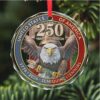 United States 250 Years Anniversary Ceramic Ornament Patriotic 1776–2026 4th of July Christmas Decors United States 250 Years Anniversary Ceramic Ornament Patriotic 1776–2026 4th of July Christmas Decors