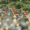 Personalized Donald Trump UFO Acrylic Ornament Custom Photo Upload Christmas Ornament Personalized Donald Trump UFO Acrylic Ornament Custom Photo Upload Christmas Ornament