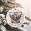 United States 250 Years Anniversary Acrylic Ornament 1776–2026 Patriotic Christmas Ornament United States 250 Years Anniversary Acrylic Ornament 1776–2026 Patriotic Christmas Ornament