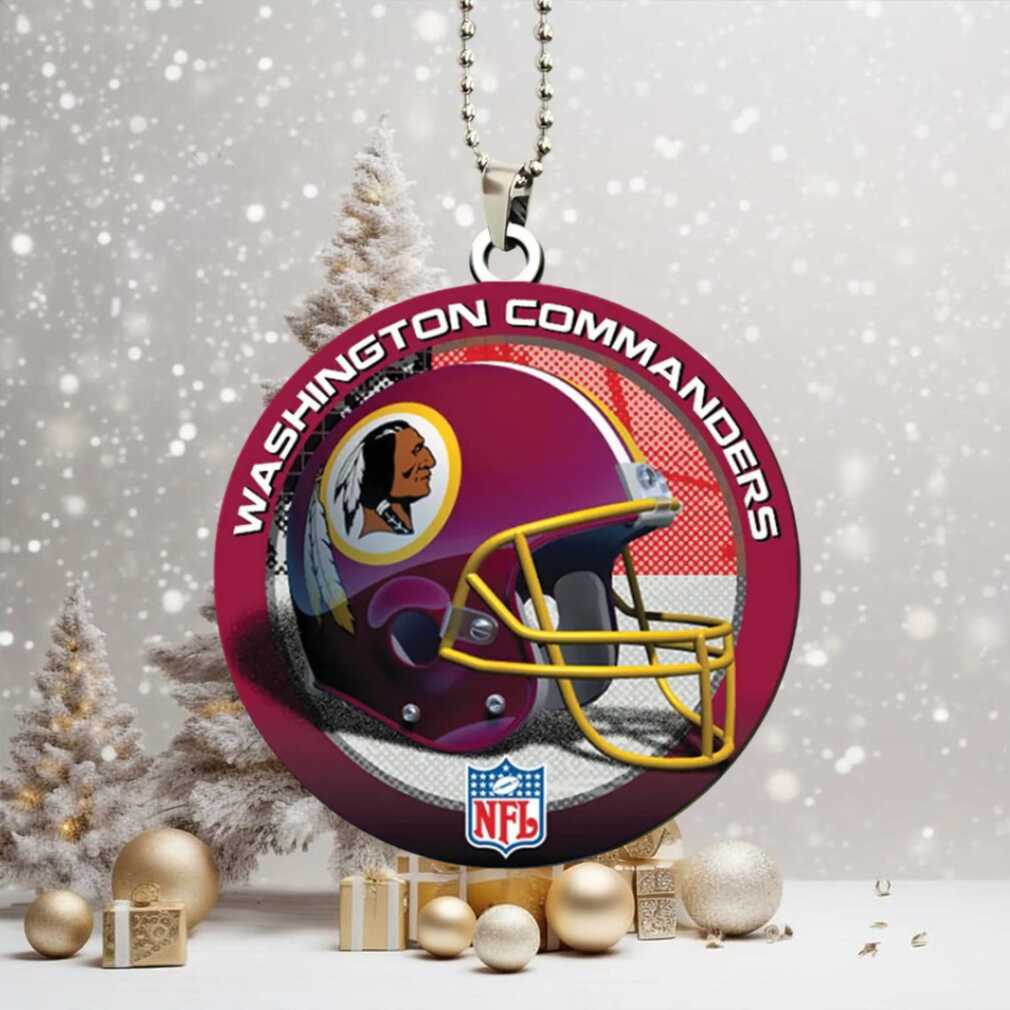 Washington Commanders NFL Football Helmet Ornament Washington Commanders NFL Football Helmet Ornament