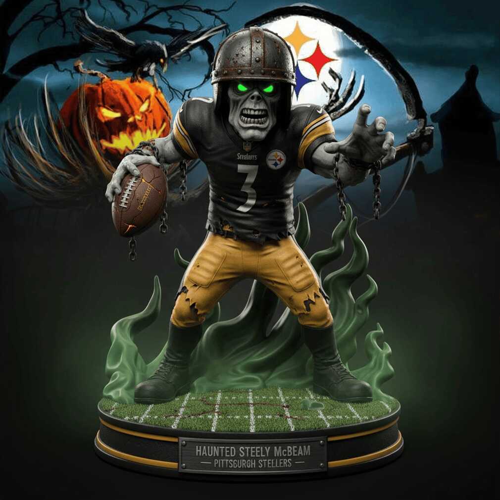 🏭 Pittsburgh Steelers – Creepy Halloween Acrylic Block 🏭 Pittsburgh Steelers – Creepy Halloween Acrylic Block