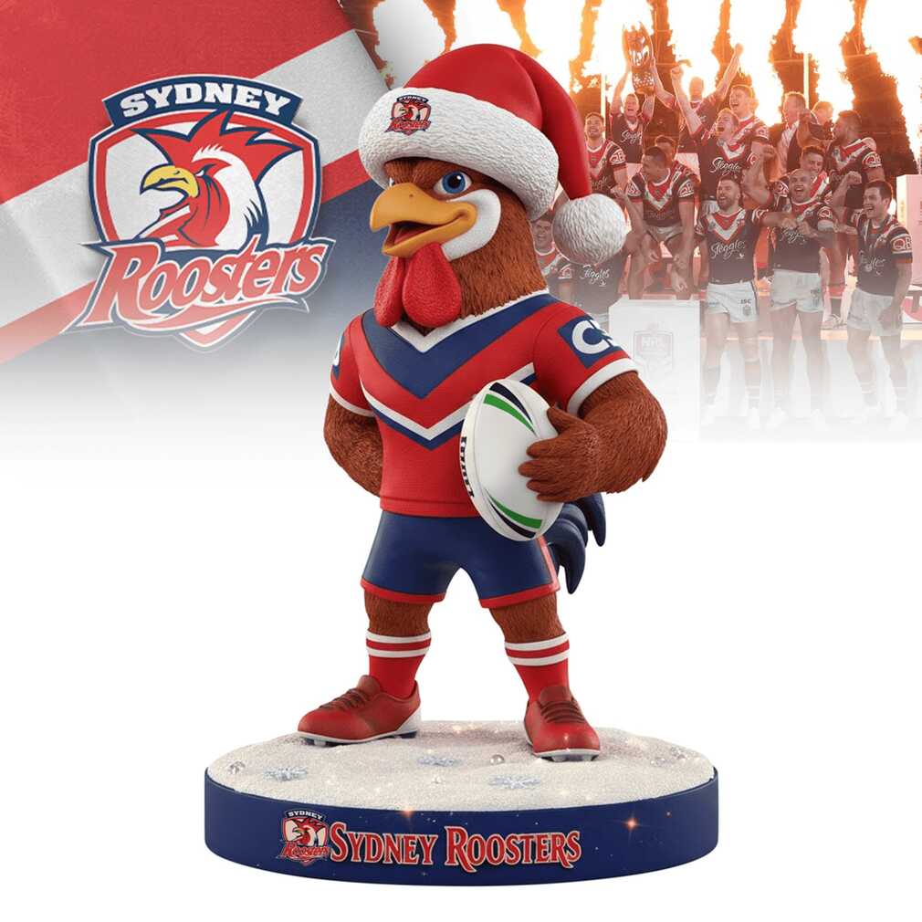🐓❤️💙 Sydney Roosters Elegant Handcrafted Ornament 🐓❤️💙 Sydney Roosters Elegant Handcrafted Ornament