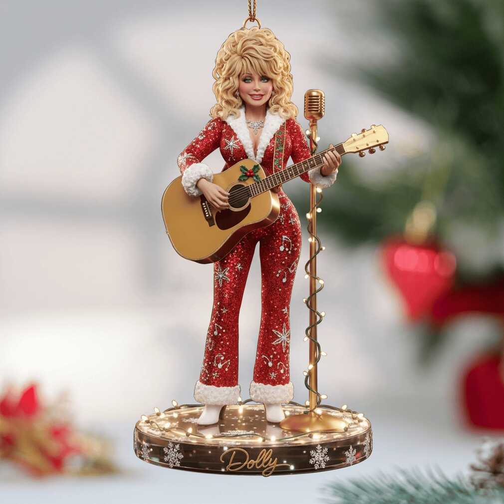 💖 Dolly Parton single and play guitar ornament 💖 Dolly Parton single and play guitar ornament
