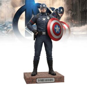 🛡️ Captain America The First Avenger Collectible Figurine Ornament