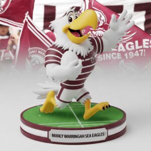🦅 nrl mascot mini statue manly warringah sea eagles ornament
