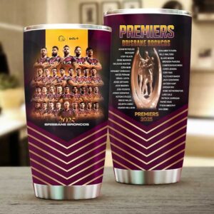 2025 Brisbane Broncos Premiers Tumbler