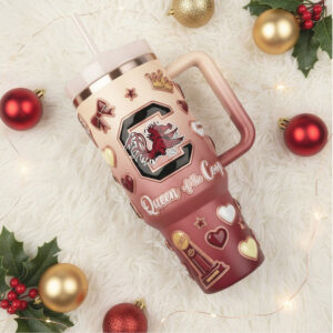 40oz Queen of the Coop Tumbler with Handle