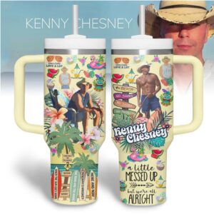 A Little Messed Up but We're All Alright Beach Tumbler