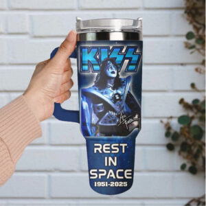 Ace Frehley Rest in Space Custom Stanley Tumbler