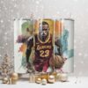 Austin Reaves Los Angeles Lakers #15 Tumbler Austin Reaves Los Angeles Lakers #15 Tumbler
