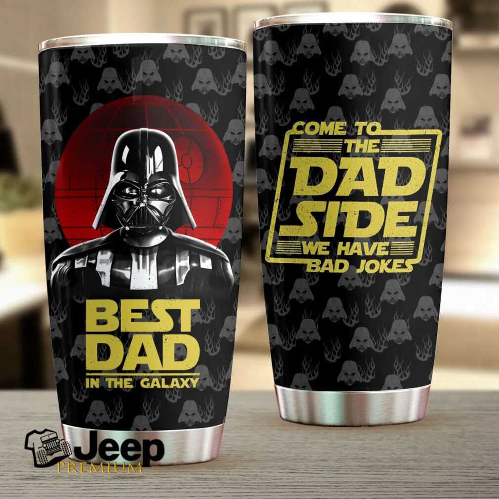 Best Dad in the Galaxy Darth Vader Travel Tumbler Best Dad in the Galaxy Darth Vader Travel Tumbler